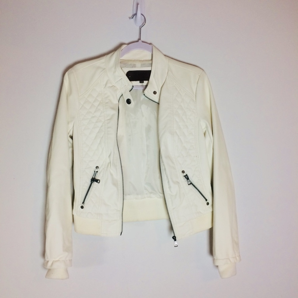 Leather jacket